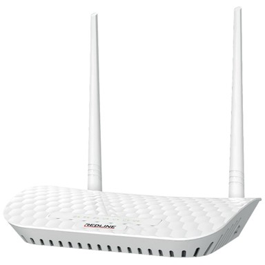 REDLINE Router Wireless N, 4 porta, 300 Mbps, 2x 5 dBi antena