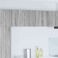 Viseći ormarić Riga, 2 kom, 50 x 31 x 40 cm, sivi sonoma i bijeli