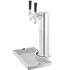 VEVOR Set za kegerator s dvije slavine 17,1 x 11,5 x 43,5 cm nehrđajući čelik