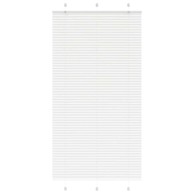 Plisirana roleta bijela 105x200 cm širina tkanine 104,4 cm