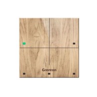 GRENTON Dodirni panel, touch, 4 dodirna polja, TF-BUS, tekstura drva
