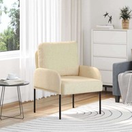 Sofa s jastukom 55 cm od šperploče, krem