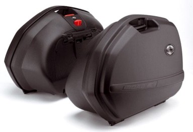 KAPPA Bočne torbe K'Voyager KVG48A KVG37A 37L/48L, srebrne