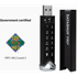 ISTORAGE USB memorijski pogon datAshur PRO2, 8 GB, USB Tip-A 3.2 Gen 1, crni