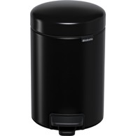 BRABANTIA Kanta za smeće s pedalom Newicon, 3,0 L, crna mat