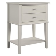 STØRAA Svijetlo sivi noćni ormarić Franklin