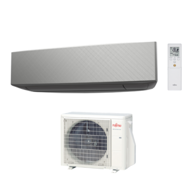 FUJITSU Klima Design Inverter ASYG09KETF-B/AOYG09KETA, 2.5 kW, siva
