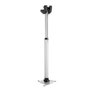 VOGEL'S Stropni nosač za projektor PPC 2585, teleskopski, 40 - 135 cm, do 25 kg, srebrni