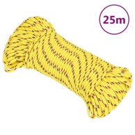Brodski konop, žuti, 3 mm, 25 m, od polipropilena