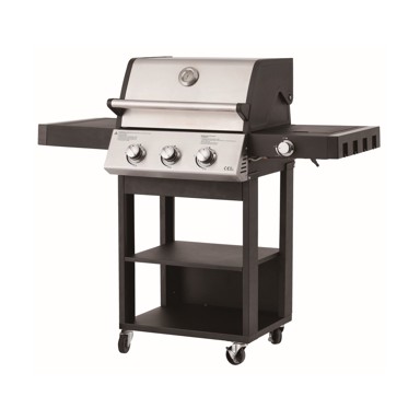 Plinski roštilj na kotačima 121 x 53,5 x 110 cm (3+1 plamenika)