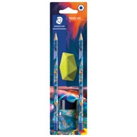 STAEDTLER Grafitna olovka Multiverse, 170SBKE2-1, HB, 2 kom, s gumicom, sa šiljilom