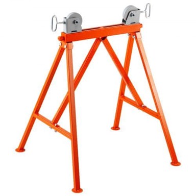 VEVOR Stalak za cijevi s valjkastom glavom, 680 x 745 x 900 mm, 1134 kg