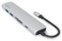 EPICO Priključna stanica 6-u-1, HDMI 8K, USB-C, 100 W, srebrna
