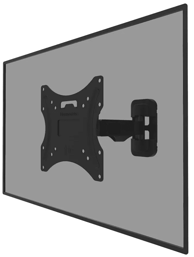 NEOMOUNTS Zidni nosač za TV WL40-540BL12, do 140 cm, fleksibilni