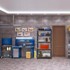 Metalna polica, 875 kg, 180x90x40 cm, MDF
