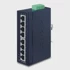 PLANET Switch IGS-801M, upravljani L2/L4, 8x RJ45 10/100/1000, terminal blok, 1U, plavi