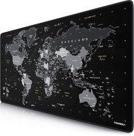 TITANWOLF XXL gaming podloga za miš s rasporedom njemačke tipkovnice, 900 x 400 mm