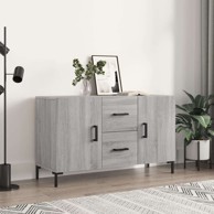 Komoda 100 x 36 x 60 cm, konstruirano drvo, sivi hrast sonoma