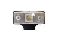 KAMAR Bočno LED gabaritno svjetlo za prikolicu, bijelo, s nosačem, 113X65, L1041