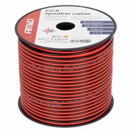 AMIO Dvožilni CCA zvučnički kabel 2×1 mm², 100 m, 5 A, 04458