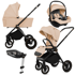 BABYLUX Kolica ROSSO, 4-u-1, gondola, autosjedalica, ISOFIX baza