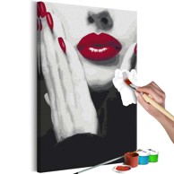 Slika za samostalno slikanje Classy Woman 40x60