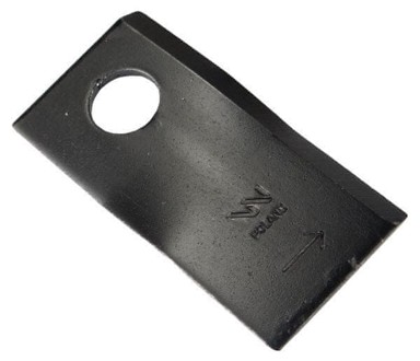 WARYŃSKI Nož kosilice 01466900, lijevi, otvor 19 mm, 96 x 48 x 4 mm, 25 kom