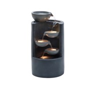 STIL Fontana, 30x30x56,5 cm, 4 LED/2 m kabla za van