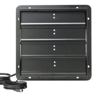 VEVOR Ventilator za ispušne plinove EF-16-ECG 48x48x21,5 cm Crni