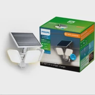 ZYREN Vanjski zidni solarni reflektor sa senzorom 24.5W 5000K, bijela