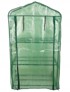 PLANTA Mini staklenik za balkon s policama 69x49x25 cm, zeleni