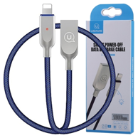 USAMS Pleteni Lightning kabel, 1,9 m, funkcija isključivanja