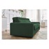 BOBOCHIC PARIS Tamno zelena sklopiva sofa od samta 215 cm Monaco, 215x99x96 cm