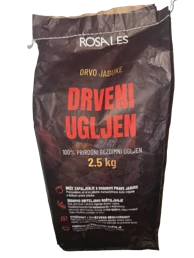 Ugljen od jabukovog drveta, 2,5 kg
