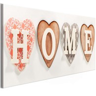 Slika Four Hearts Narrow 120x40