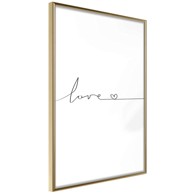 Poster Love Pulse 30x45