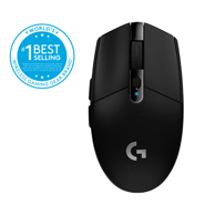 LOGITECH Miš Gaming G305 Lightspeed, crni, bežični, optički, 12000dpi, USB