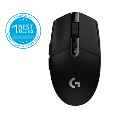 LOGITECH Miš Gaming G305 Lightspeed, crni, bežični, optički, 12000dpi, USB