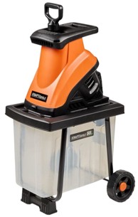 NIKCORP Električna vrtna drobilica, 3000 W, indukcijski motor, kapacitet 55 l, maks. promjer grana 45 mm, tihi rad, učinkovito usitnjavanje za malč, mobilna konstrukcija s kotačima, izdržljivo kućište