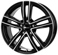 RC DESIGN Aluminijski naplatak RC27 7x17 5/115 ET44, sjajna crna polirana