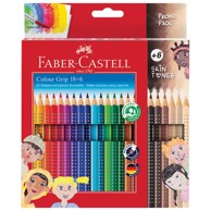 FABER-CASTELL Boja 112819 drvena grip 2001 skin tones set