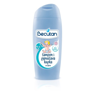 BECUTAN Šampon i kupka 2u1, 200 ml, ALBE0082