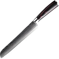 Kuhinjski nož Bl-38112 Bread Kp38112, crni i smeđi