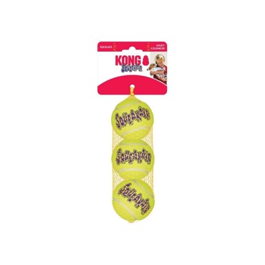 KONG Igračka za pse Air Squeaker Tennis Ball Medium, 3 komada