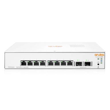 HP Mrežni preklopnik 1930 JL680A, 8 × Gigabit LAN, 2 × SFP, bez ventilatora, 10 portova