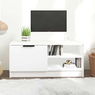 TV ormarić, bijeli, 80x24x32 cm, drvena konstrukcija