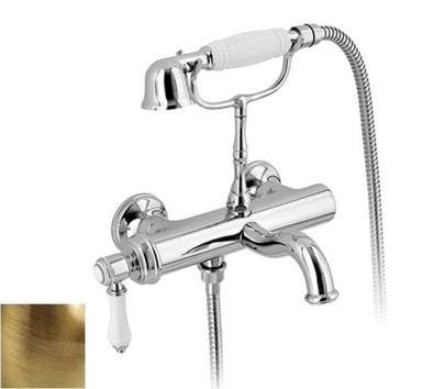 SAPHO Zidna miješalica za kadu VIENNA, retro stil, bronca