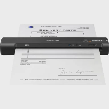 EPSON Skener WorkForce ES-60W, prijenosni, WLAN, USB, crna