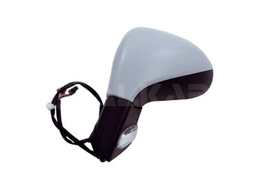 ALKAR Retrovizor Peugeot 207, desni, električni, grijani, žmigavac, senzor temp., 207CC