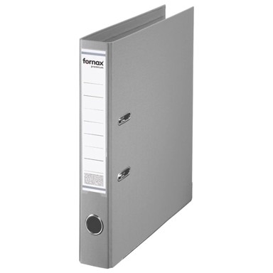 FORNAX Registrator A4 Premium, uski, samostojeći, sivi